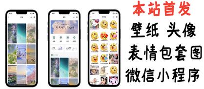 小白0基础搭建微信壁纸头像表情包小程序【含源码+详细视频教程】-虫2小屋