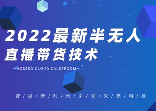 禾兴社·2022最新抖音半无人直播带货技术及卡直播广场玩法，价值699元-虫2小屋