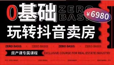 修龙老师·0基础玩转短视频卖房（十九期），短视频+直播双腿走路，实现抖音卖房弯道超车-虫2小屋