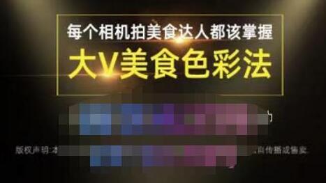 大V美食色彩法（相机拍美食+透亮美食灯光+电脑剪映调色），教你用相机拍出高级感的美食画面-虫2小屋