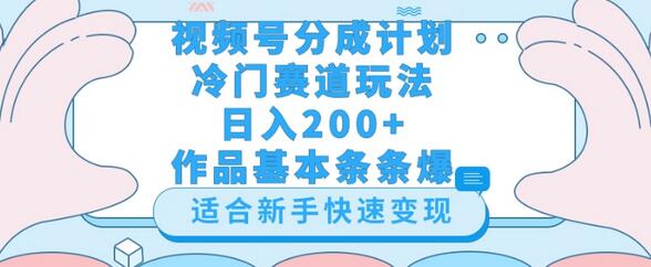 视频号冷门赛道玩法（婆媳关系盘点），轻松日入200+，小白也可操作，第一天即可爆作品-虫2小屋