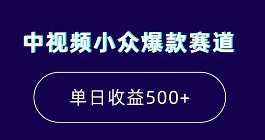 中视频小众爆款赛道，7天涨粉5万+，小白也能无脑操作，轻松月入上万-虫2小屋