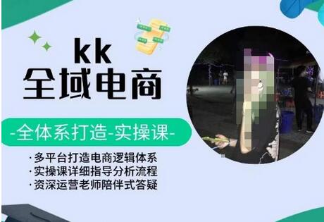 KK全域电商，全体系打造实操课，多平台打造电商逻辑体系-虫2小屋