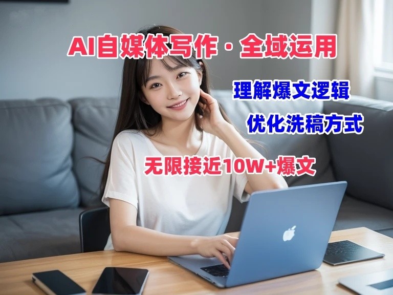 AI自媒体写作 → 价值变现，剖析爆文逻辑，无限接近10W+爆文体验课-虫2小屋