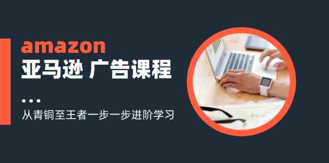 amazon亚马逊广告课程：从青铜至王者一步一步进阶学习（16节）-虫2小屋