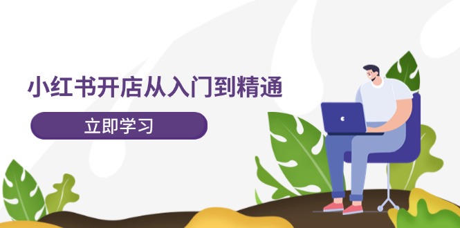 小红书开店从入门到精通，快速掌握小红书店铺运营，实现开店创收（202节）-虫2小屋