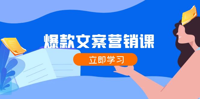 爆款文案营销课：公域转私域，涨粉成交一网打尽，各行业人士必备-虫2小屋