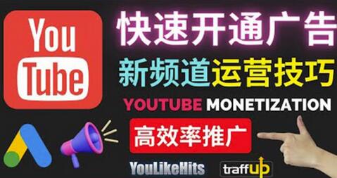 Youtube油管新频道如何快速开通广告获利：快速获取粉丝和收益的方法-虫2站点