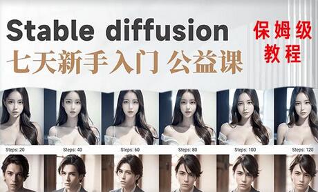 【AI训练营】全网第一个系统的stable diffusion基础课，新手入门必看-虫2小屋