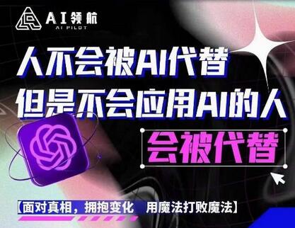 AI领航-人生第一节AI课，拉开你与普通工作者的距离！30位AI领域极客，汇集1000小时Al心得-虫2小屋