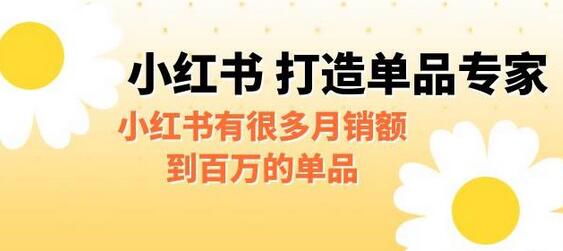 某公众号付费文章《小红书打造单品专家》小红书有很多月销额到百万的单品-虫2小屋