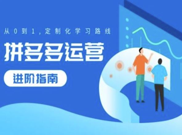 拼多多运营进阶指南，从0到1定制化学习路线-虫2小屋