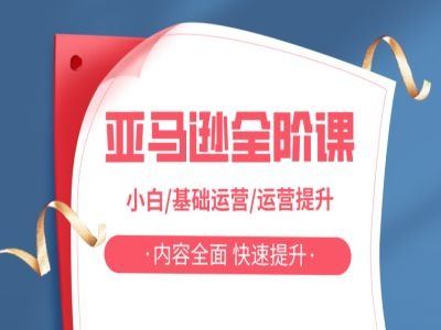 亚马越全阶课，小白/基础运营/运营提升，内容全面，快速提升-虫2小屋
