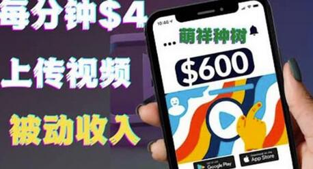 只需要上传视频然后每分钟赚4美元项目：详细操作步骤，新手也可操作-虫2小屋