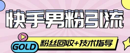 快手男粉引流项目，一个粉4元，轻松日赚300+案例分享【粉丝包回收】-虫2小屋