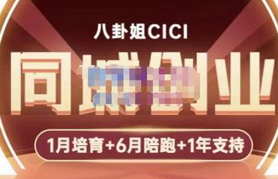八卦姐cici·同城创业培训，教你做抖音，到引流，线上线下转化、建群、线下活动、全部环节-虫2小屋