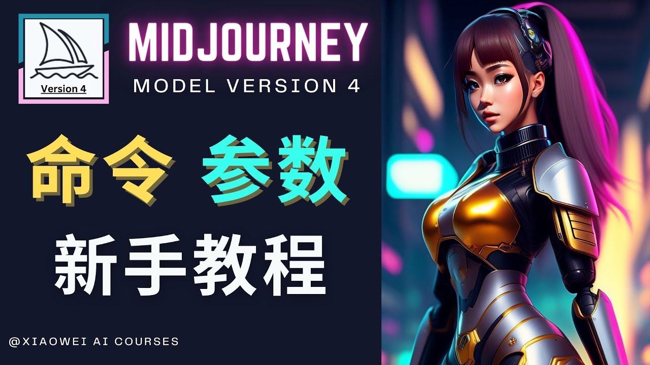 Midjourney新手入门教程，轻松创作顶级图像，命令参数-新手教程-虫2小屋