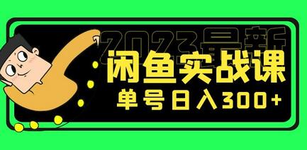 花599买的闲鱼项目：2023最新闲鱼实战课，单号日入300+（7节课）-虫2小屋