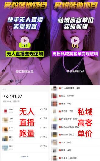 【男粉落地项目】零基础玩转男粉短视频转私域日产500+，2023男粉高客单价实操教程