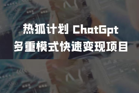 王大陆ChatGpt多重变现实操课，多种模式快速变现-虫2小屋