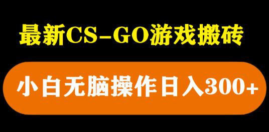 最新csgo游戏搬砖游戏，无需挂机小白无脑也能日入300+-虫2小屋
