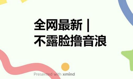 全网最新不露脸撸音浪，跑通自动化成交闭环，实现出单+收徒收益最大化-虫2小屋