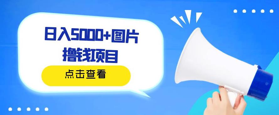 日入500+图片撸钱项目，一部手机操作，无需电脑，非常简单-虫2小屋
