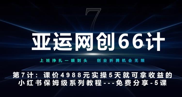 亚运网创66计第7计：小红书第5课–如何靠AI搞定选题和笔记–硬菜-虫2小屋