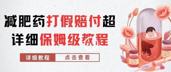 外面收费2800的减肥药打jia赔fu超详细教程解析，稳稳下车【详细玩法教程】-虫2小屋