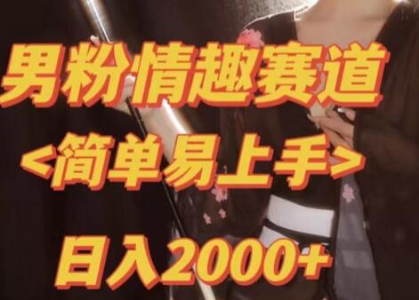 日入2000+最新版本男粉情趣私欲变现项目-虫2小屋