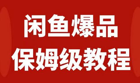 闲鱼爆品数码产品，矩阵话运营，保姆级实操教程，日入1000+-虫2小屋