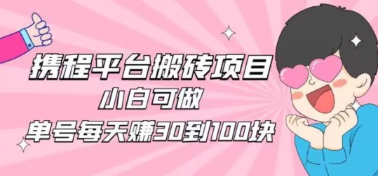携程旅游搬砖新玩法，日入100+小白可直接上手-虫2小屋