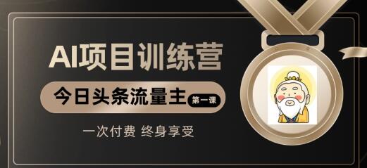 AI项目系列训练营（公众号流量主与今日头条篇）-虫2小屋