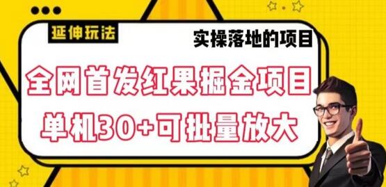 全网首发红果免费短剧掘金项目，单机30+可批量放大-虫2小屋