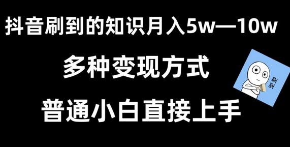 抖音刷到的知识，每天只需2小时，日入2000+，暴力变现，普通小白直接上手-虫2小屋