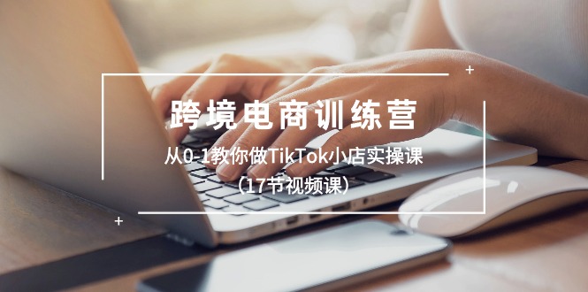 （10946期）跨境电商训练营：从0-1教你做TikTok小店实操课（17节视频课）-虫2小屋