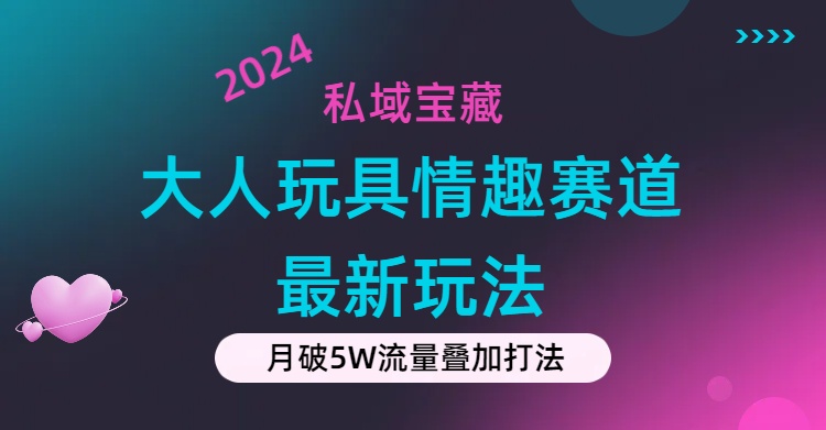（11541期）私域宝藏：大人玩具情趣赛道合规新玩法，零投入，私域超高流量成单率高-虫2小屋
