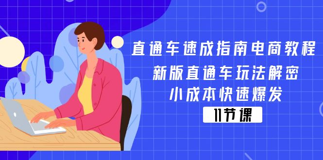 （11537期）直通车 速成指南电商教程：新版直通车玩法解密，小成本快速爆发（11节）-虫2小屋
