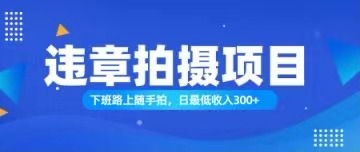 （11698期）随手拍也能赚钱？对的日入300+-虫2小屋