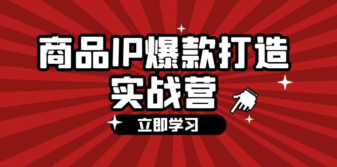 （12136期）商品-IP爆款打造实战营【第四期】，手把手教你打造商品IP，爆款 不断-虫2小屋