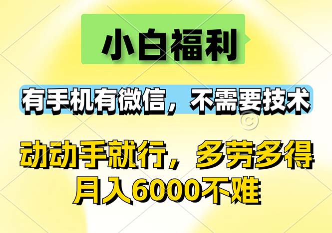 （12565期）小白福利，有手机有微信，0成本，不需要任何技术，动动手就行，随时随…-虫2小屋