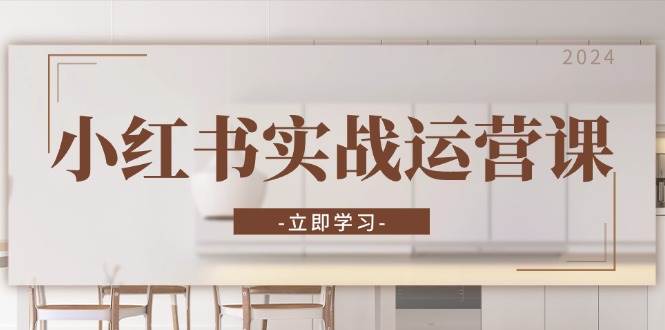 小红书实战运营课：从开通店铺到直播话术，打造爆款笔记与高效直播-虫2小屋