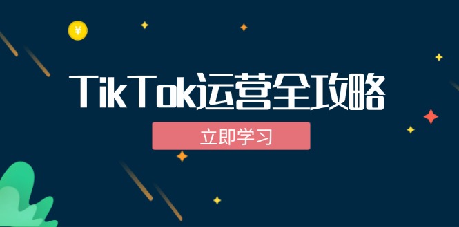 （12739期）TikTok实战运营全攻略：从下载软件到变现，抖音海外版实操教程-虫2小屋