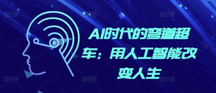 AI时代的弯道超车：用人工智能改变人生-虫2小屋