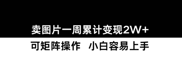 小红书【卖图片】一周累计变现2W+小白易上手-虫2小屋
