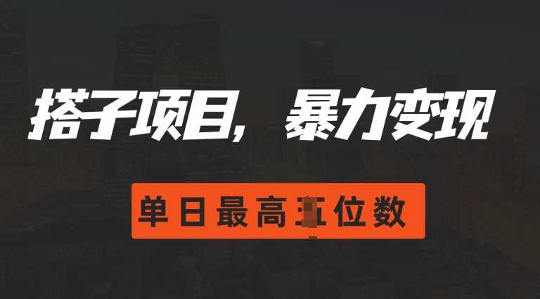2024搭子玩法，0门槛，暴力变现，单日最高破四位数【揭秘】-虫2小屋
