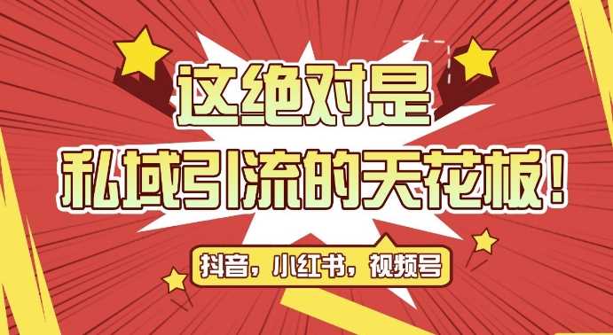最新首发全平台引流玩法，公域引流私域玩法，轻松获客500+，附引流脚本，克隆截流自热玩法【揭秘】-虫2小屋
