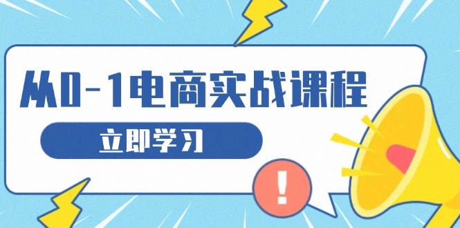 （13594期）从零做电商实战课程，教你如何获取访客、选品布局，搭建基础运营团队-虫2小屋
