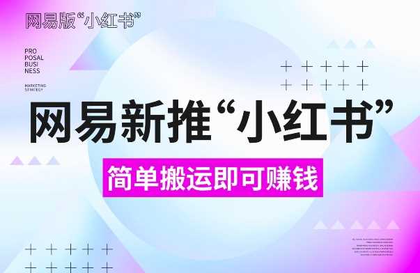 网易官方新推“小红书”，搬运即有收益，新手小白千万别错过(附详细教程)【揭秘】-虫2小屋
