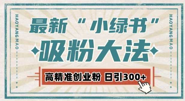 最新自动化“吸粉术”，小绿书激活私域流量，每日轻松吸引300+高质精准粉!-虫2小屋